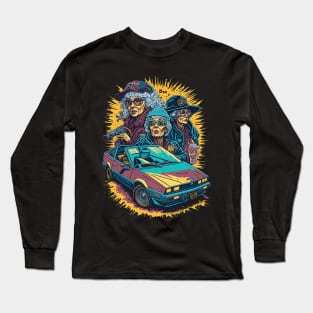 Golden Girls - Dmc Delorean Long Sleeve T-Shirt